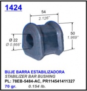 BUJE BARRA ESTAB. ESCORT H'92 22MM